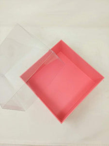 MDF Box with full acetate cover