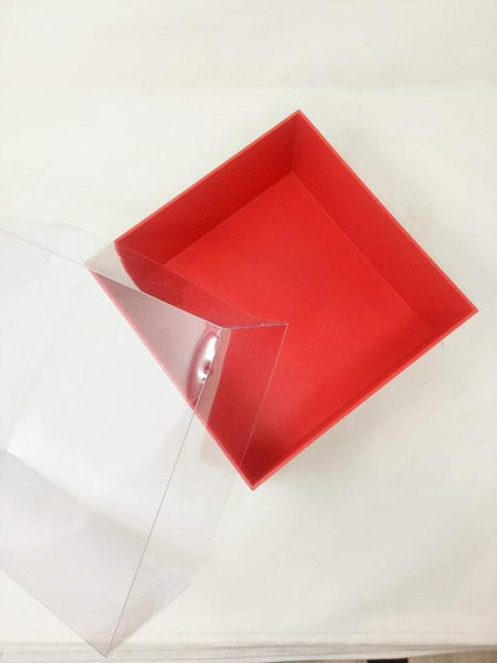 MDF Box with full acetate cover